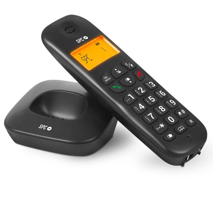 SPC 7300NS Teléfono Inalámbrico Air Negro